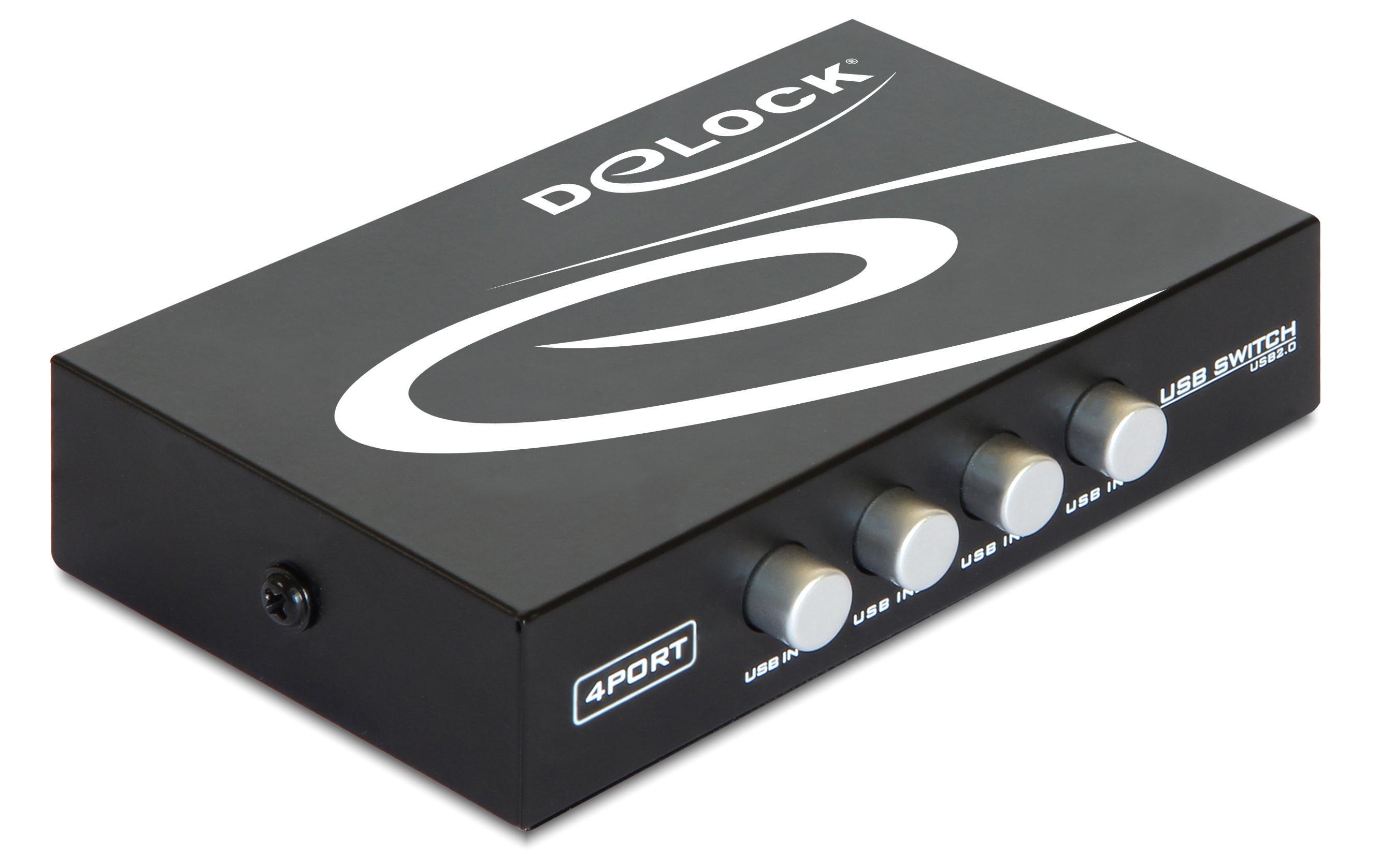Delock Switchbox USB2.0.4 Port Delock Switchbox USB2.0.4 Port