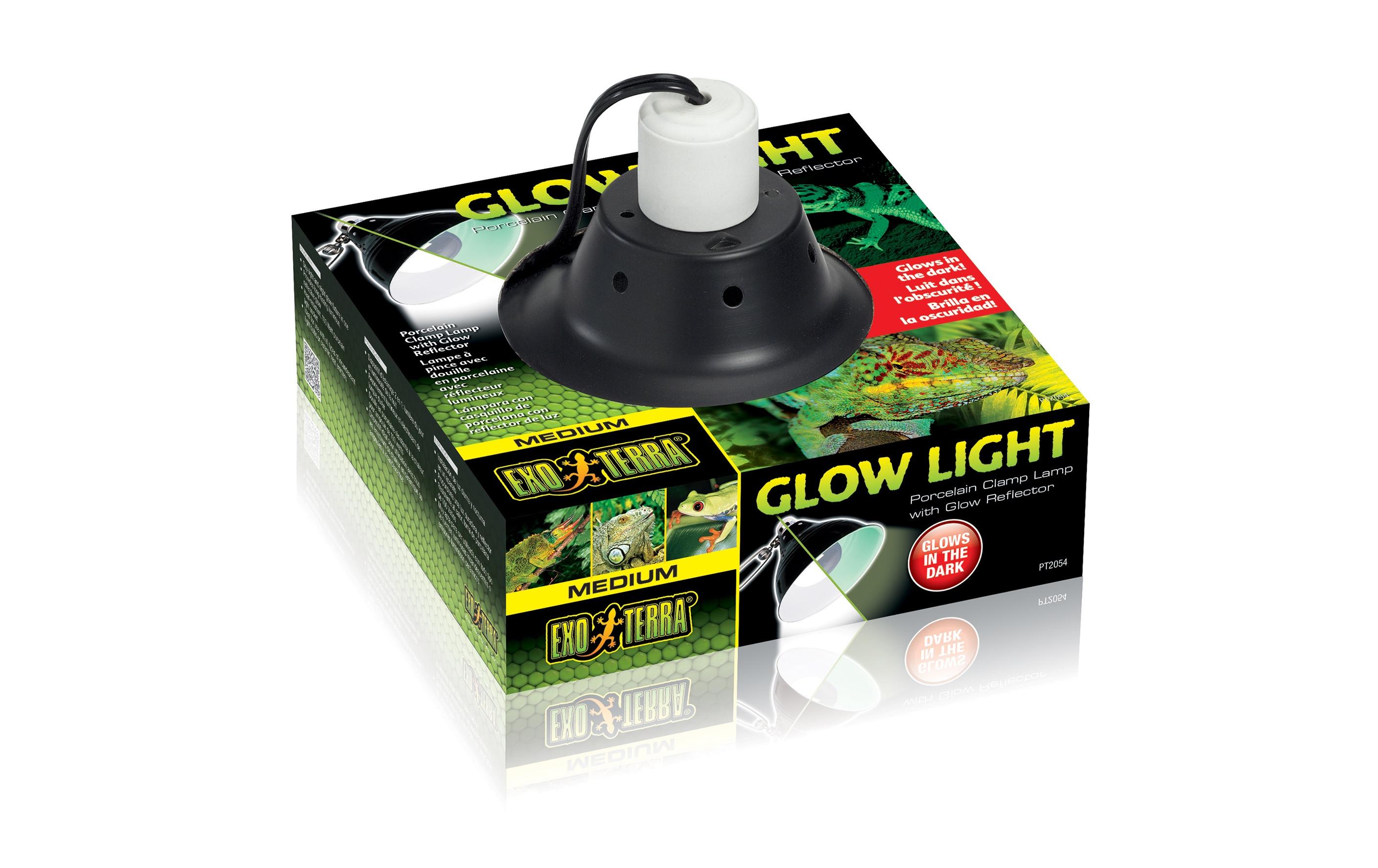 Exo Terra Klemmlampe Glow Light M, Ø 21 cm