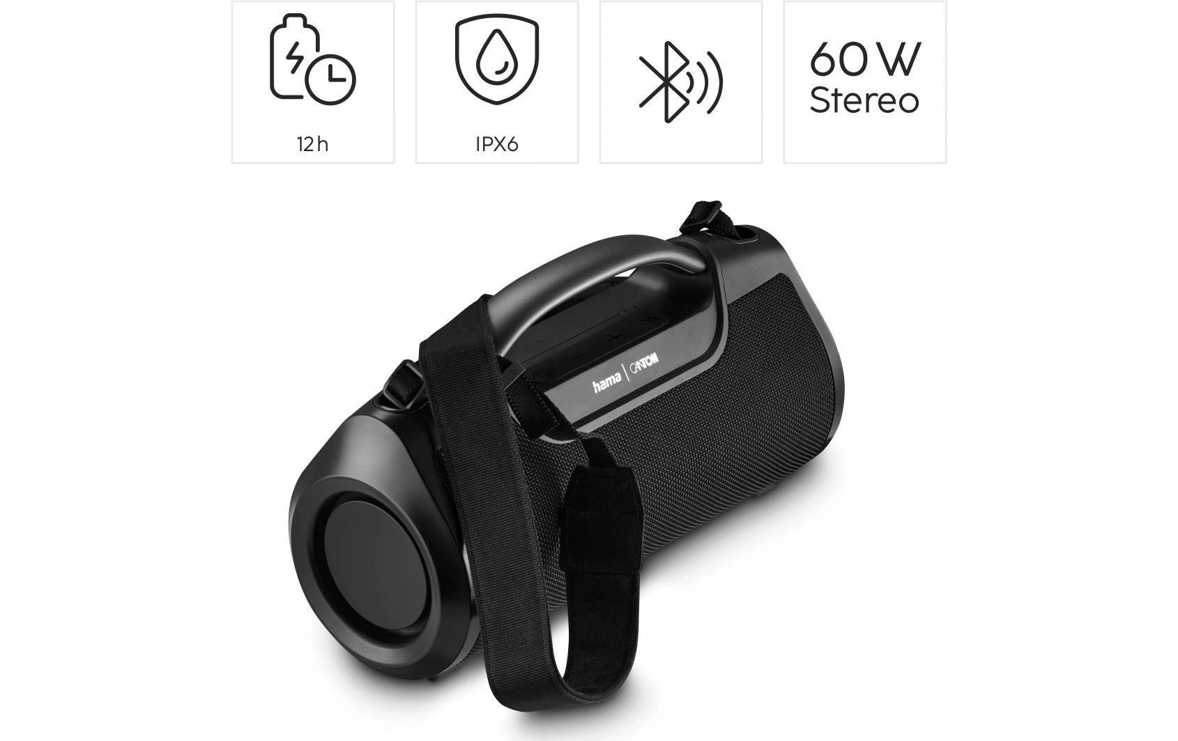 Hama Bluetooth-Lautsprecher Mate Pro Schwarz