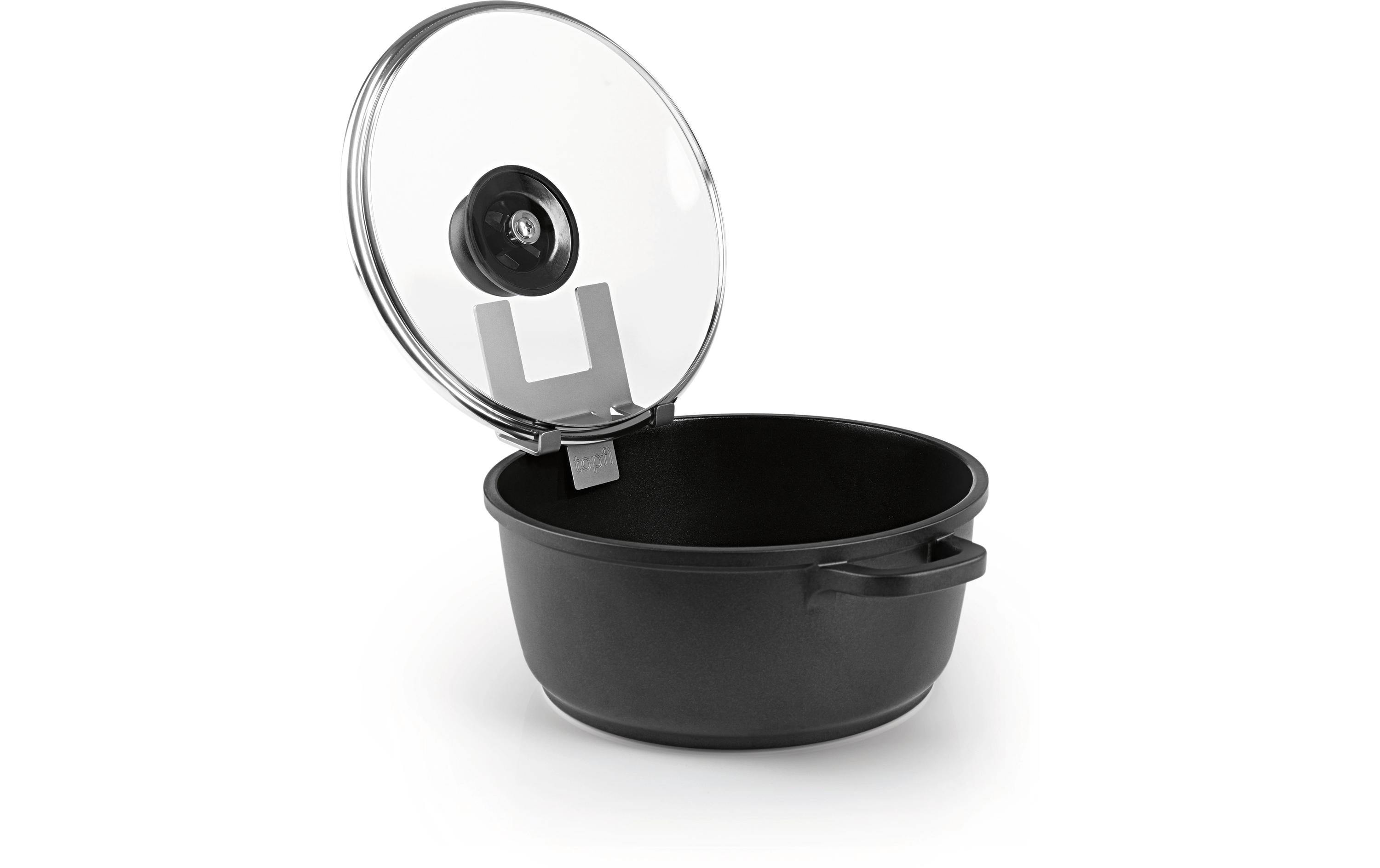 Topfi Topfdeckelhalter Silber