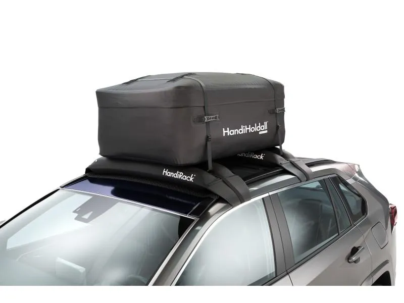 Handiworld Dachbox Holdall Faltbar, wasserdicht, 400 l, Schwarz Handiworld Dachbox Holdall Faltbar, wasserdicht, 400 l, Schwarz