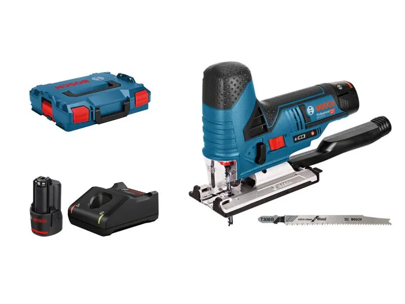 Bosch Professional Akku-Stichsäge GST 12 V-70 Kit, L-Boxx