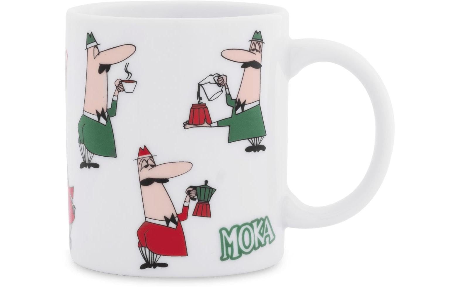 Bialetti Kaffeetasse Omino 330 ml, 1 Stück, Mehrfarbig