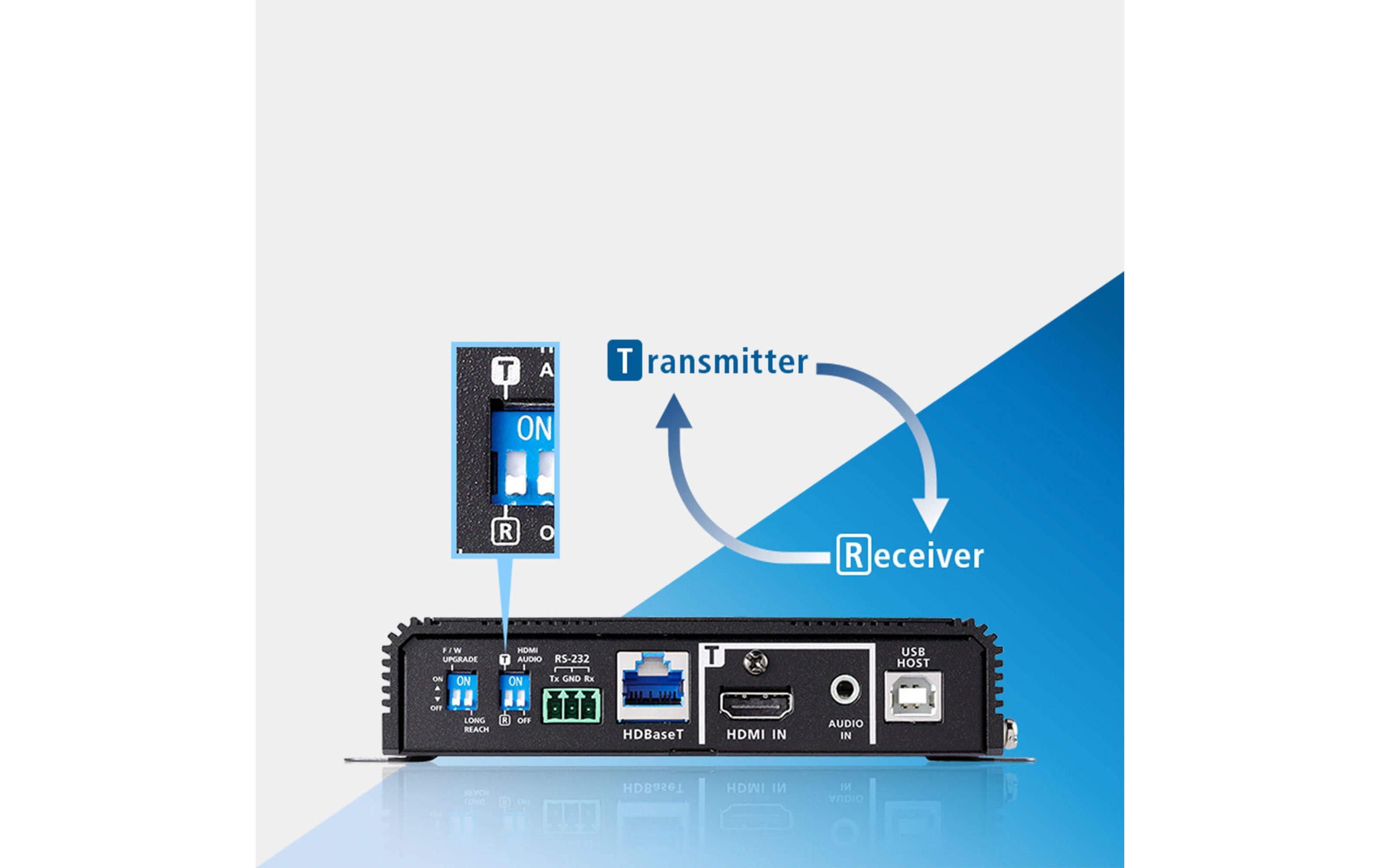 Aten HDMI Extender 4K VE1843 Transceiver oder Receiver Aten HDMI Extender 4K VE1843 Transceiver oder Receiver