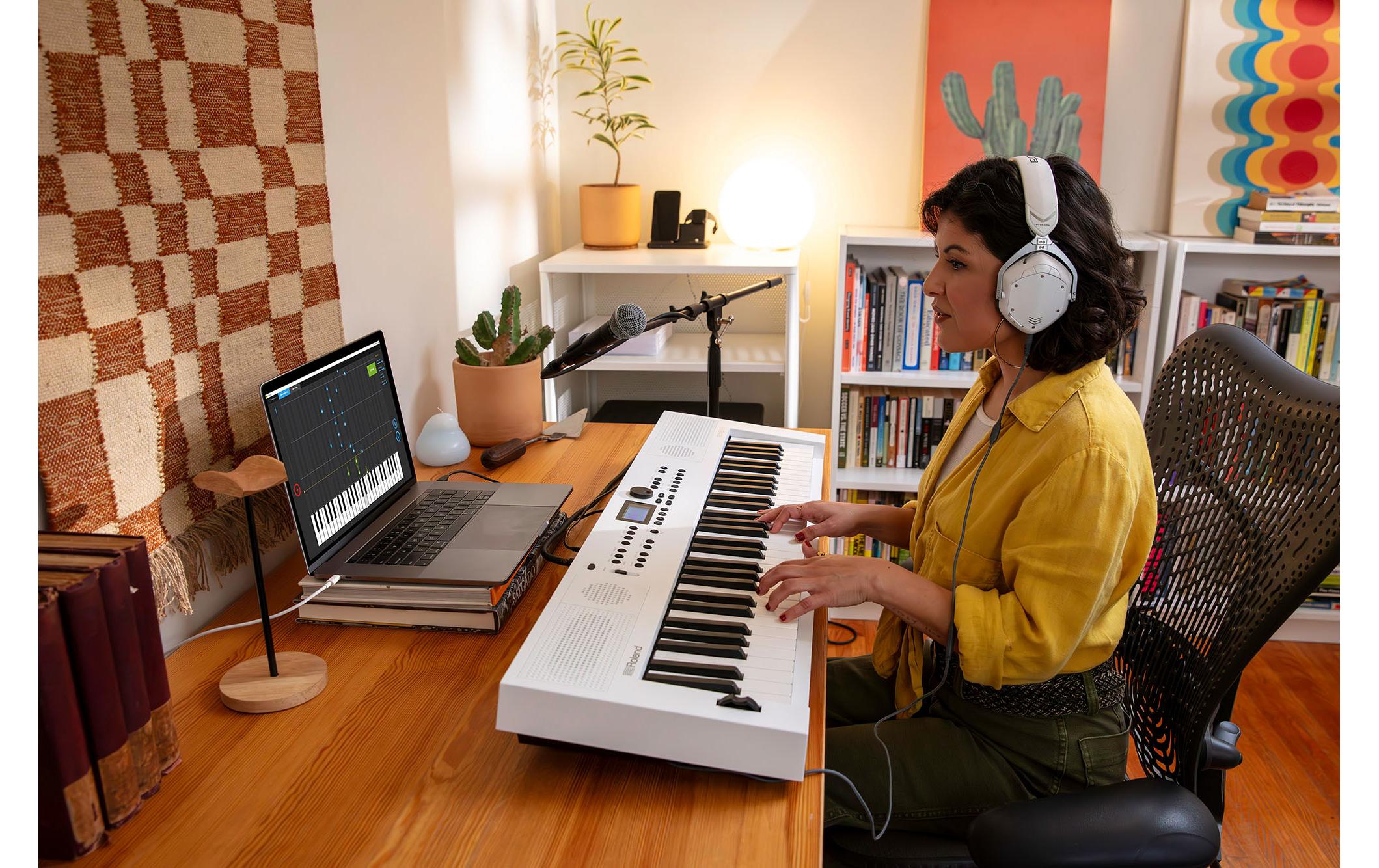 Roland Keyboard GO:KEYS 5 Weiss Roland Keyboard GO:KEYS 5 Weiss