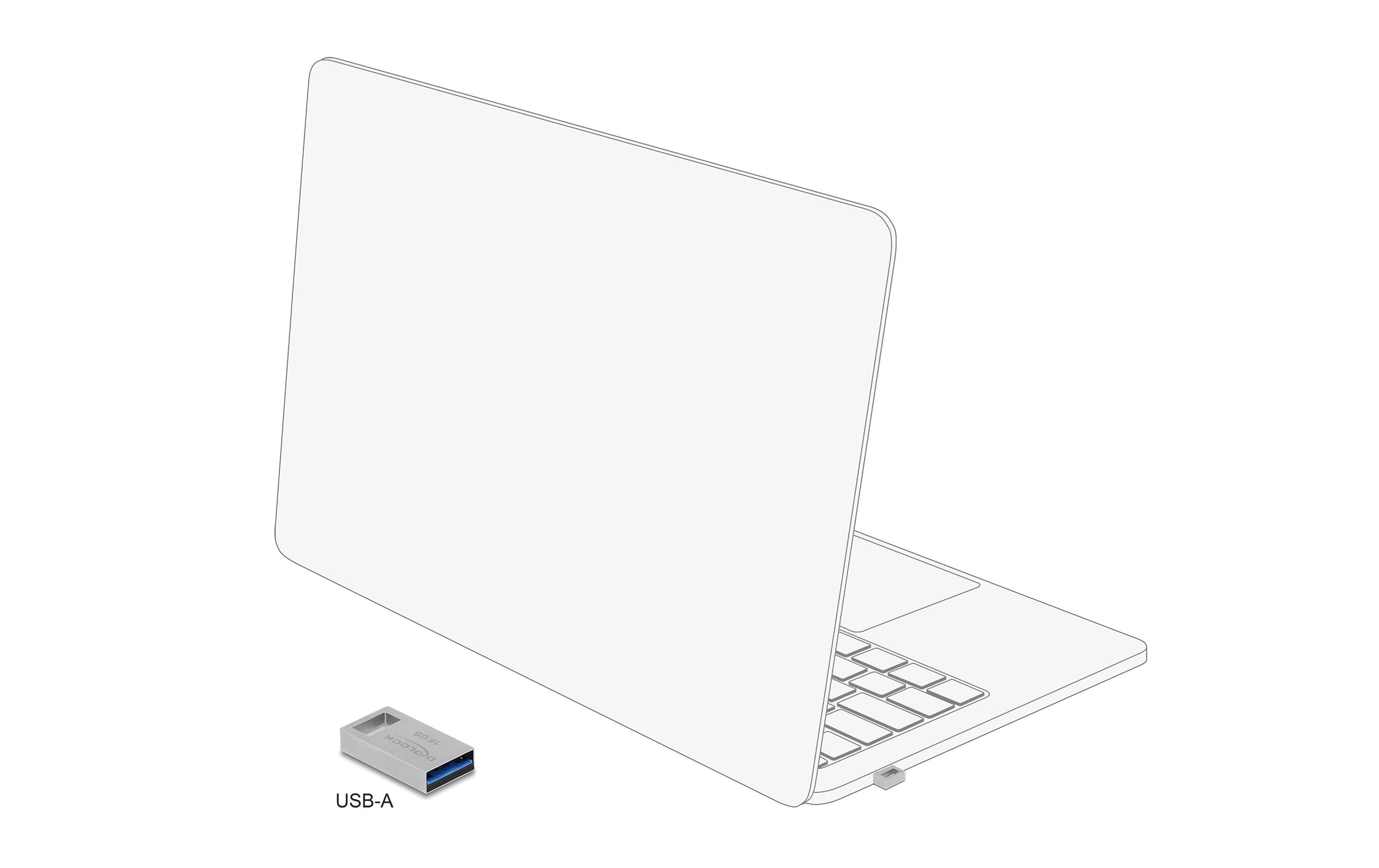 Delock USB-Stick 3.2 Gen 1 16 GB