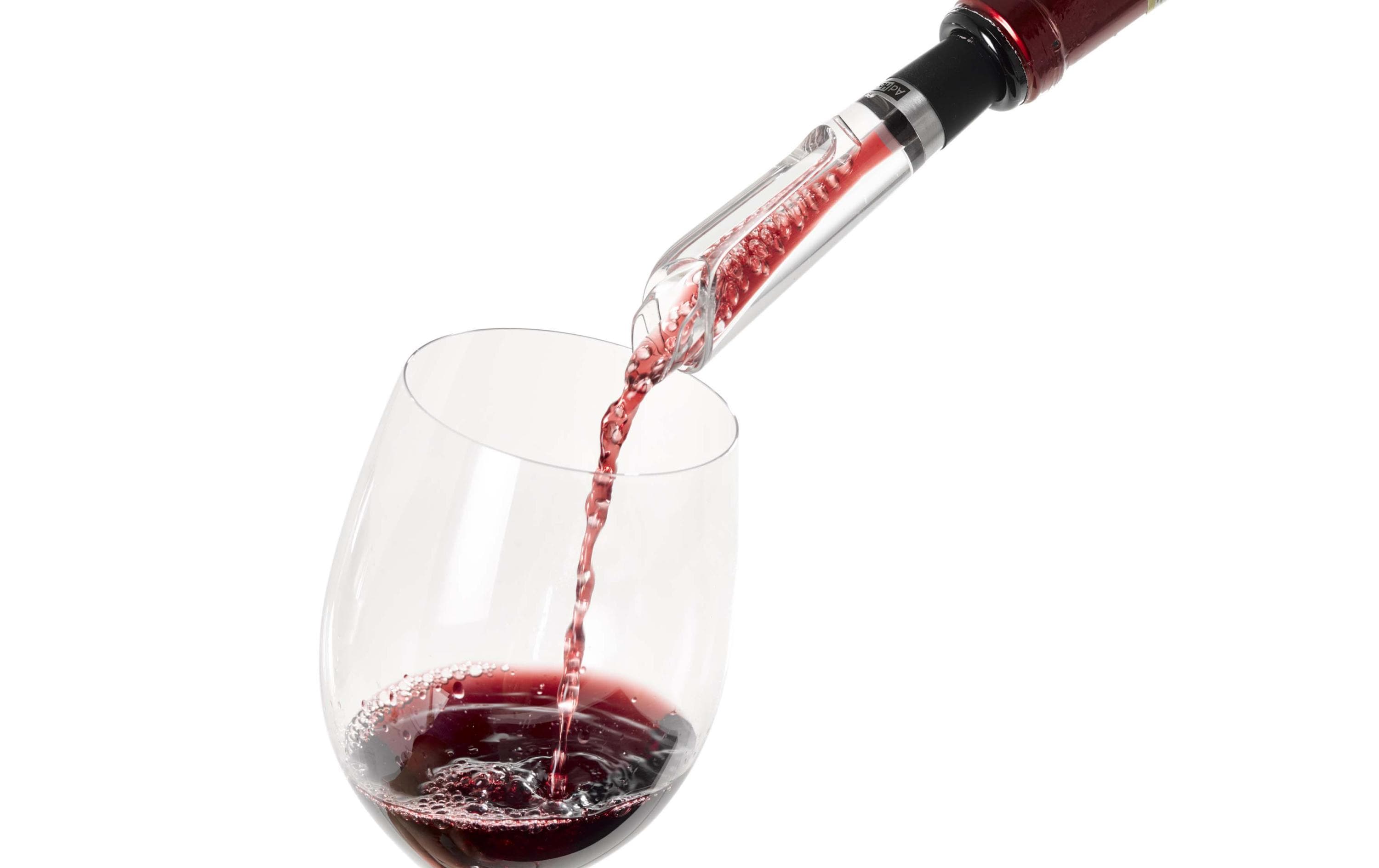 AdHoc Weinausgiesser AEROVIN VA10 1 Stück, Schwarz/Transparent AdHoc Weinausgiesser AEROVIN VA10 1 Stück, Schwarz/Transparent