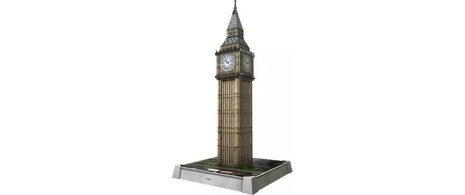 Ravensburger 3D Puzzle Iconics Big Ben with Light