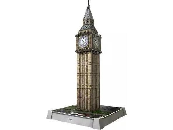 Ravensburger 3D Puzzle Iconics Big Ben with Light