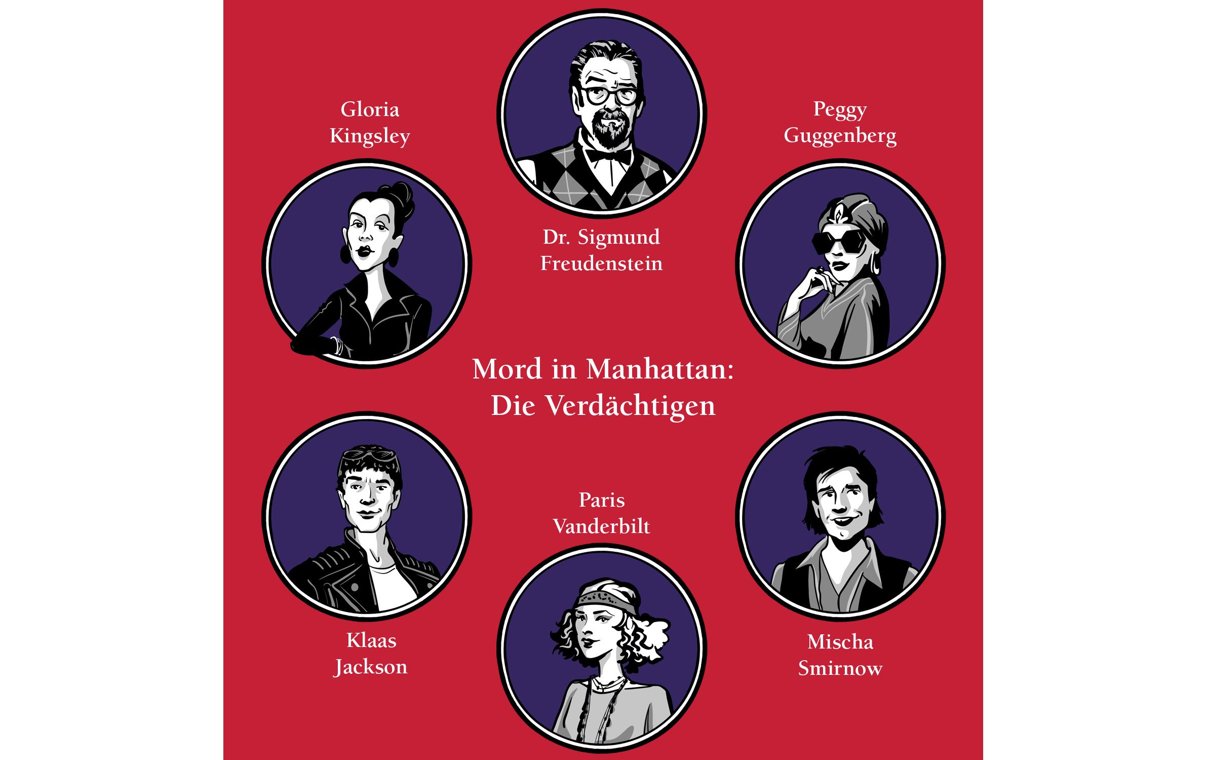 Blaubart Verlag Partyspiel Mörderische Dinnerparty – Mord in Manhattan