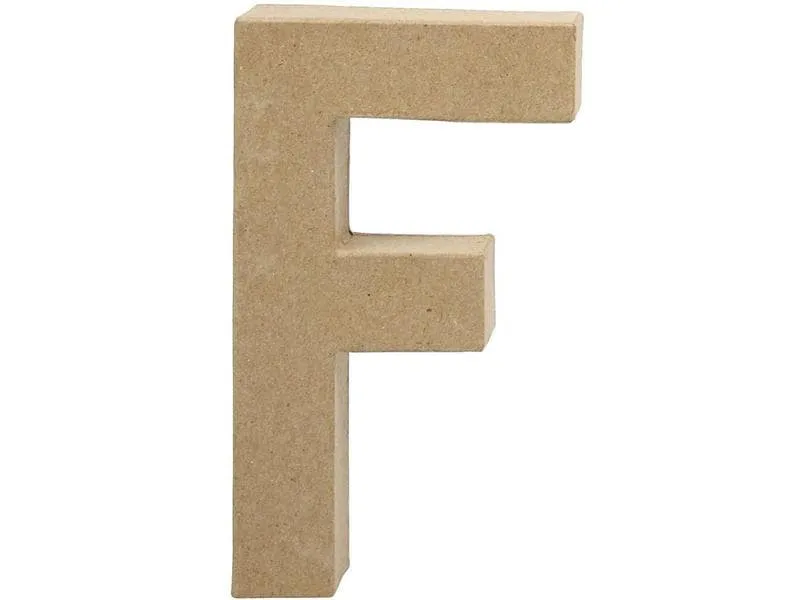 Creativ Company Papp-Buchstabe F 20.5 cm