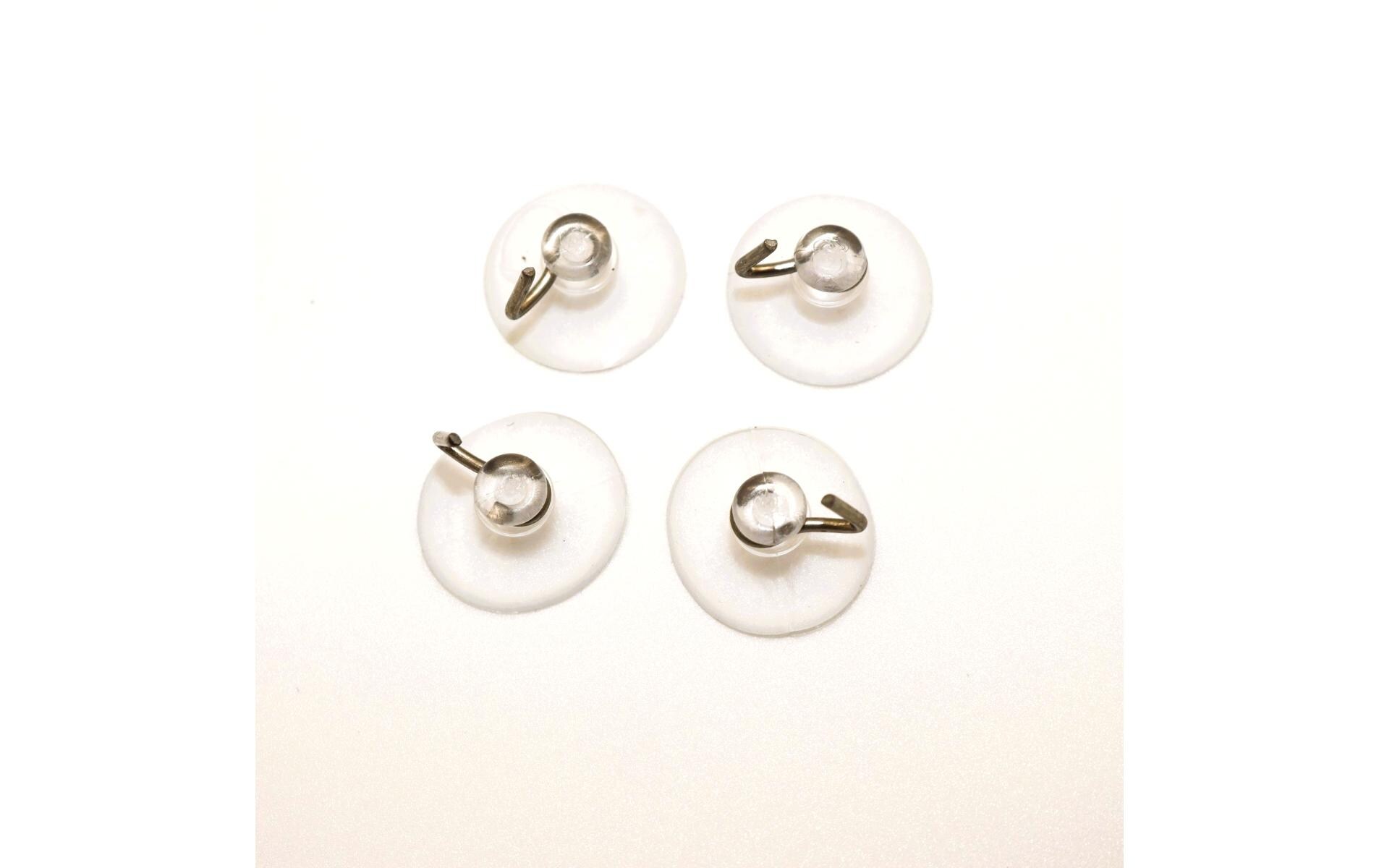 HobbyFun Saugnapf mit Haken 5 Stück, Transparent HobbyFun Saugnapf mit Haken 5 Stück, Transparent