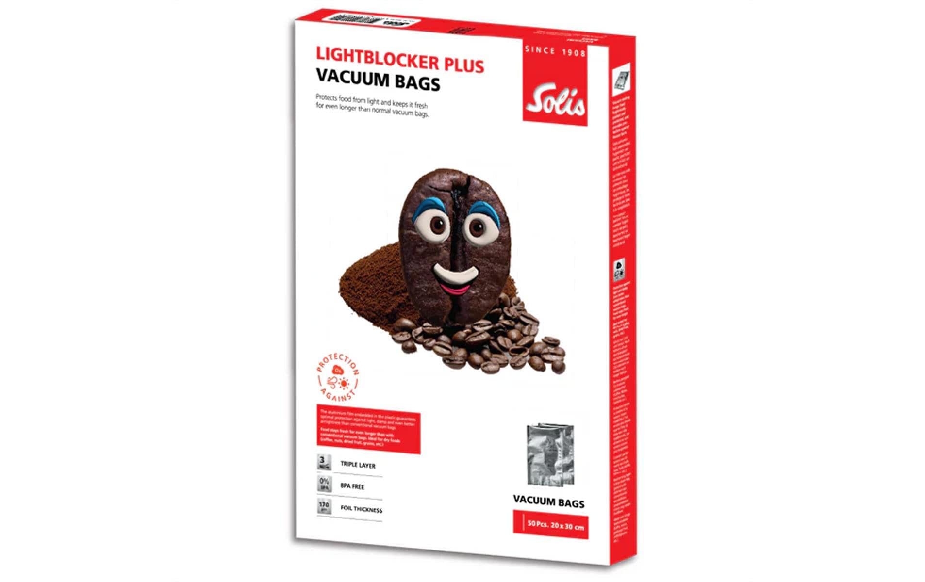 Solis Vakuumierbeutel Lightblocker Plus 50 Stück 1 Stück