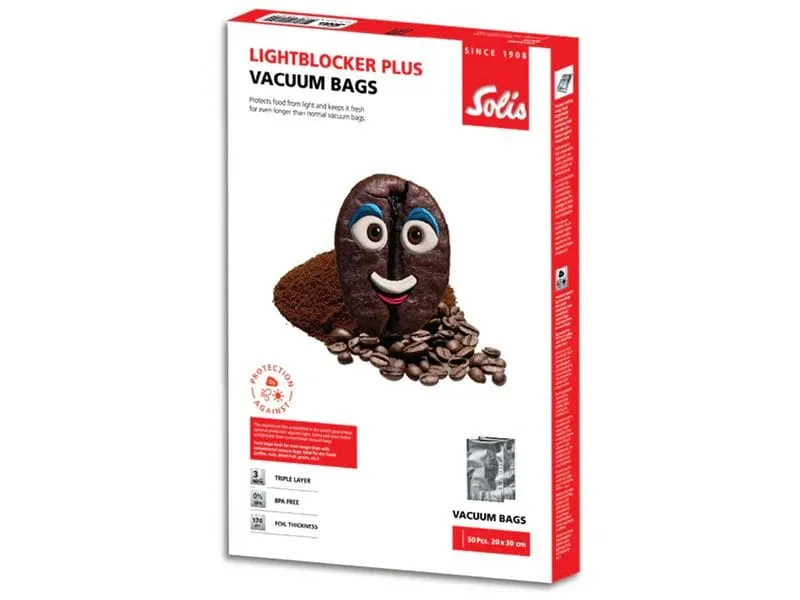 Solis Vakuumierbeutel Lightblocker Plus 50 Stück 1 Stück Solis Vakuumierbeutel Lightblocker Plus 50 Stück 1 Stück