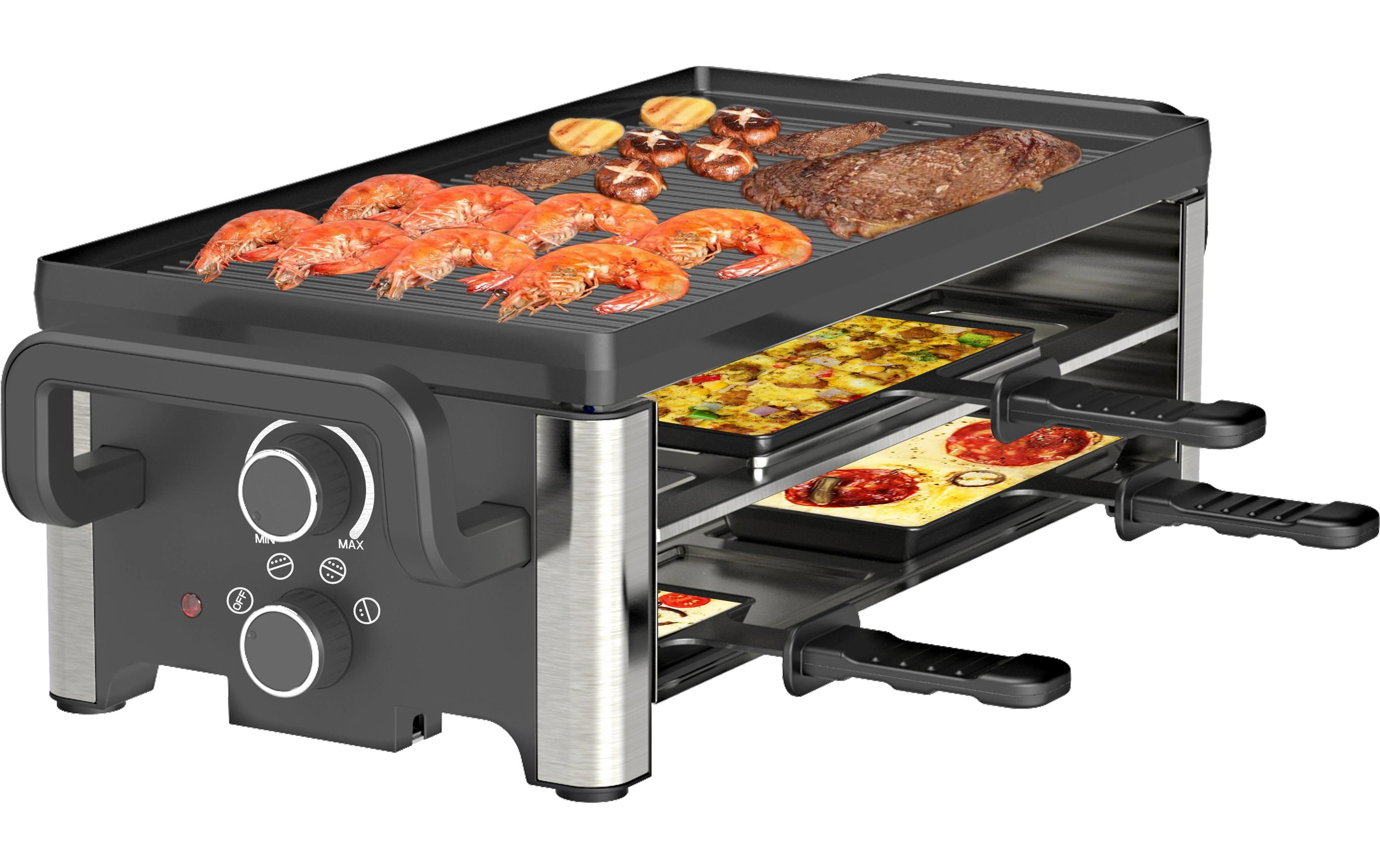 OHMEX Raclette-Grill OHM-RCL-2946 8 Personen