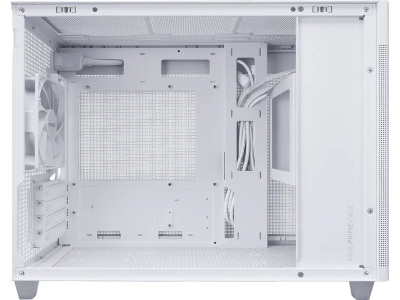 ASUS PC-Gehäuse AP201 MicroATX TG Weiss