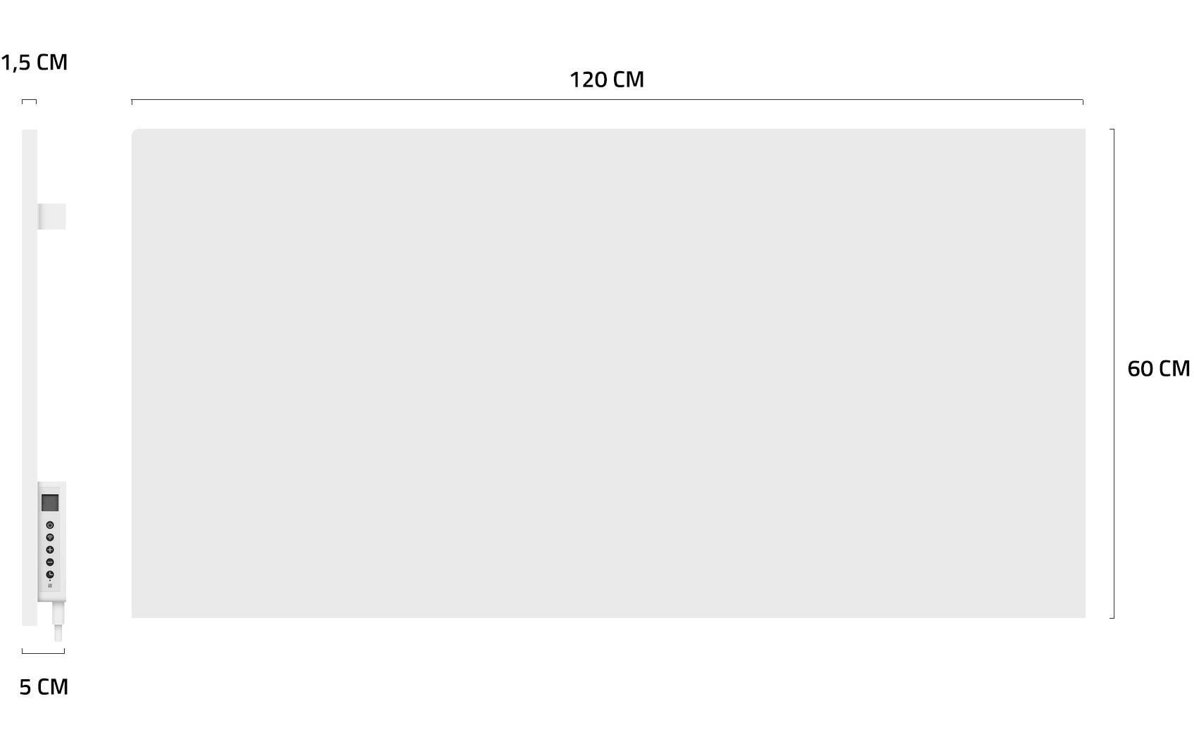 hombli Infrarotheizer 700W, Weiss hombli Infrarotheizer 700W, Weiss