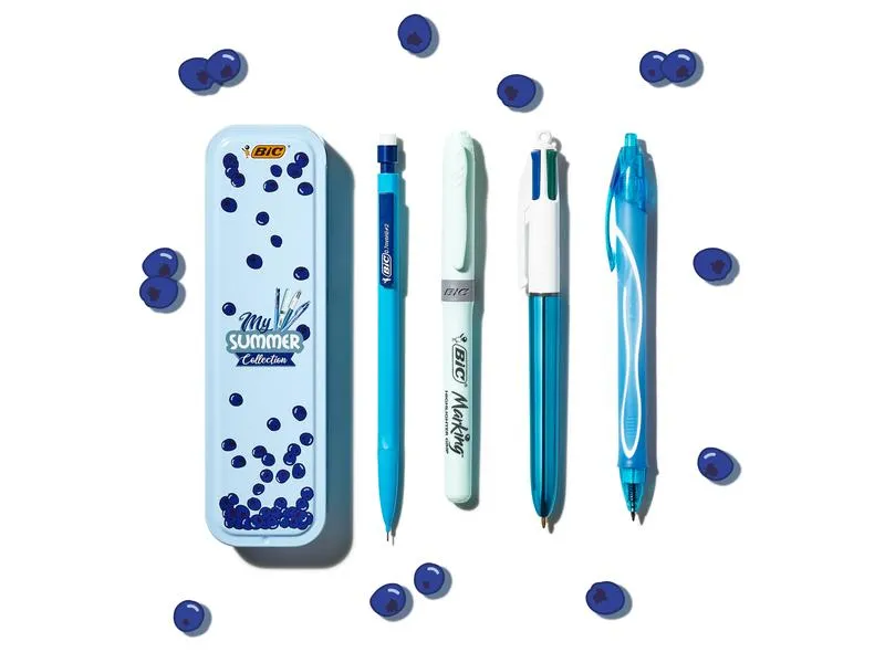 BIC Kugelschreiber Summer blue Box 4-teilig BIC Kugelschreiber Summer blue Box 4-teilig