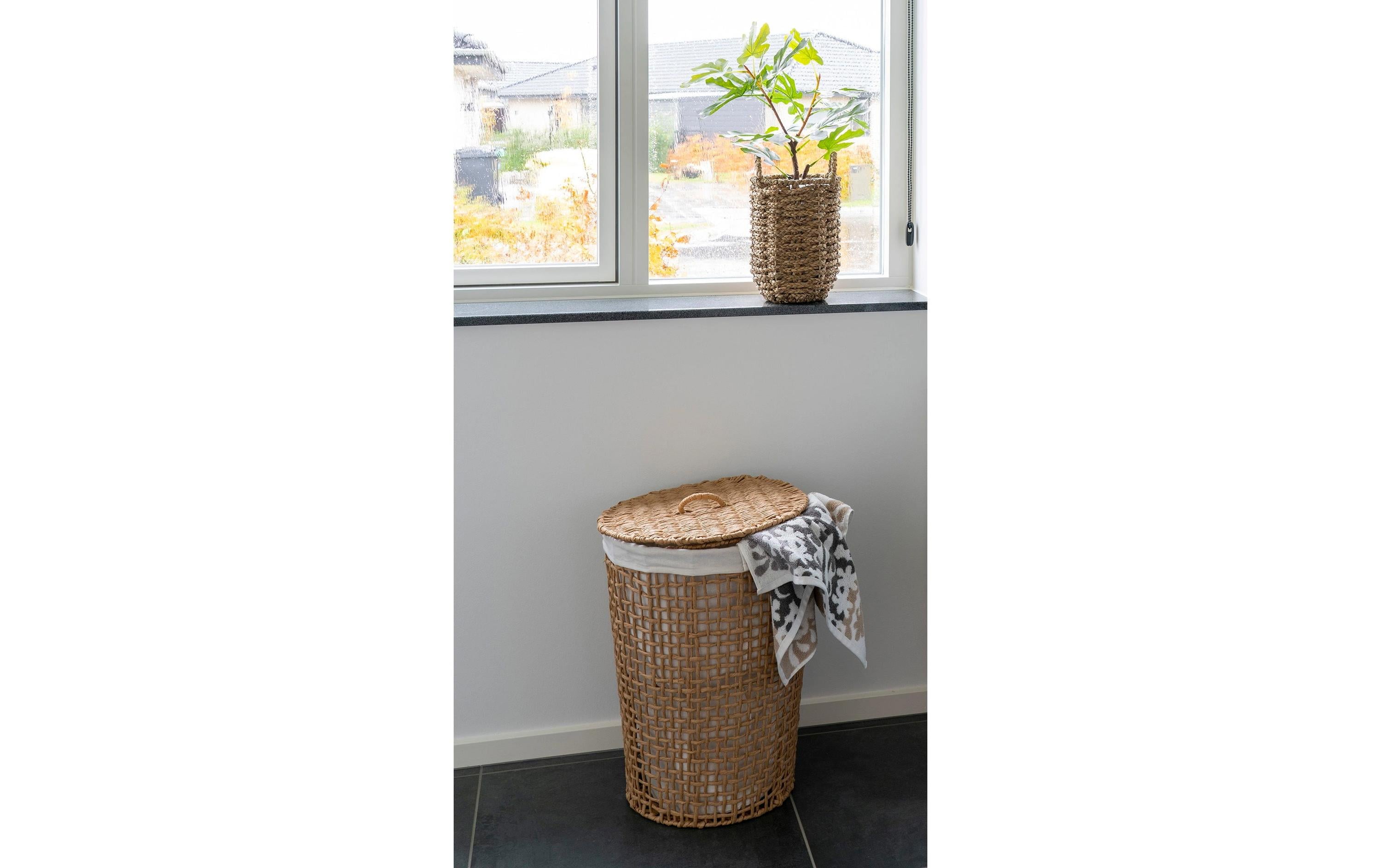 House Nordic Wäschekorb Pomal 75 l, Hellbraun