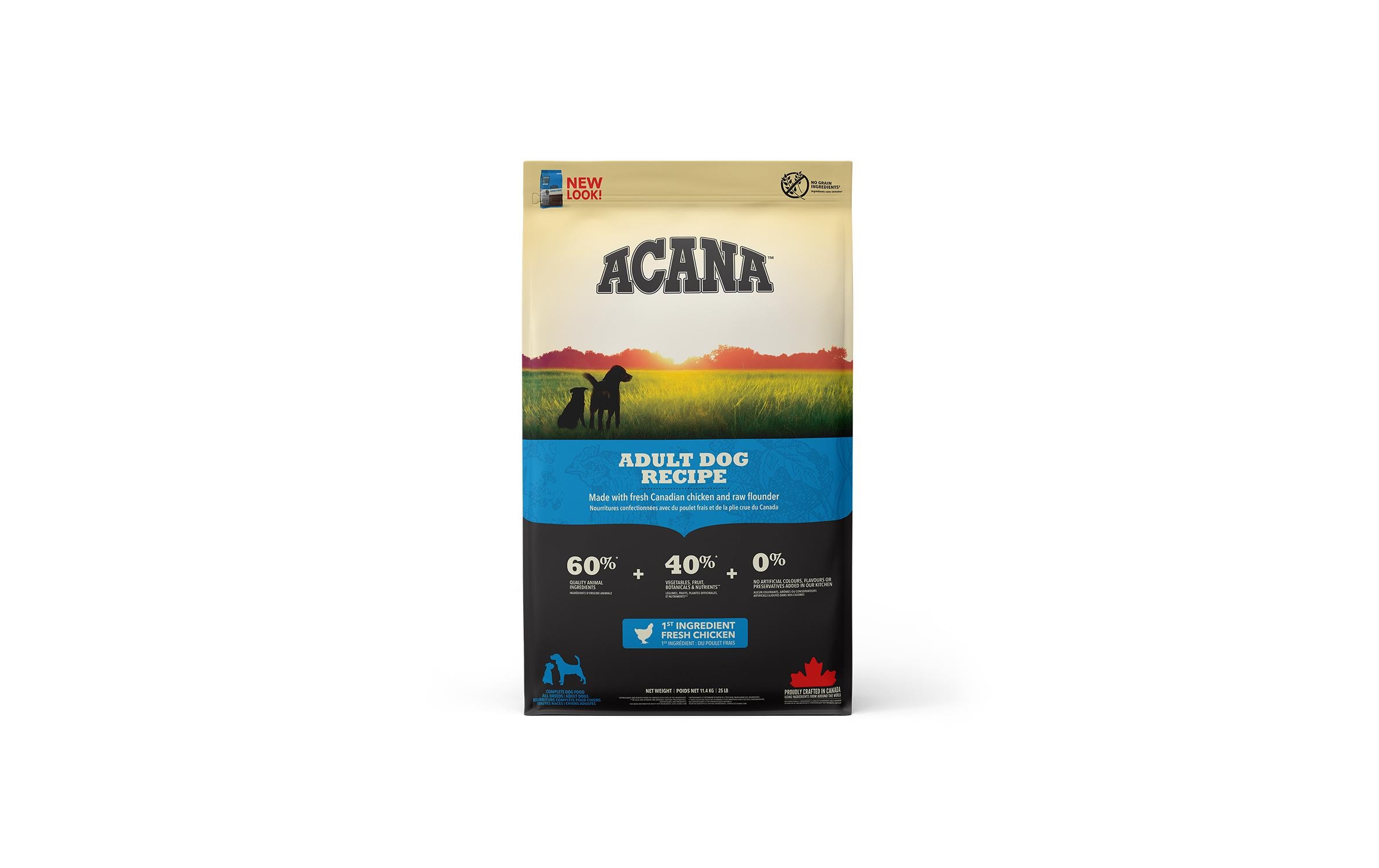 Acana Trockenfutter Adult Dog Recipe, 11.4 kg Acana Trockenfutter Adult Dog Recipe, 11.4 kg