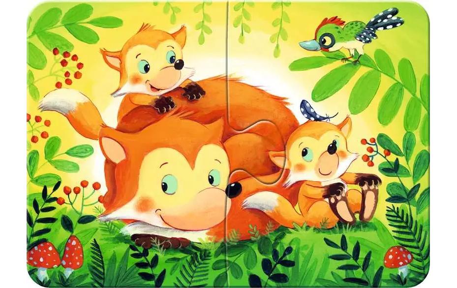 Ravensburger Kleinkinder Puzzle Kleine Tierfamilien Ravensburger Kleinkinder Puzzle Kleine Tierfamilien