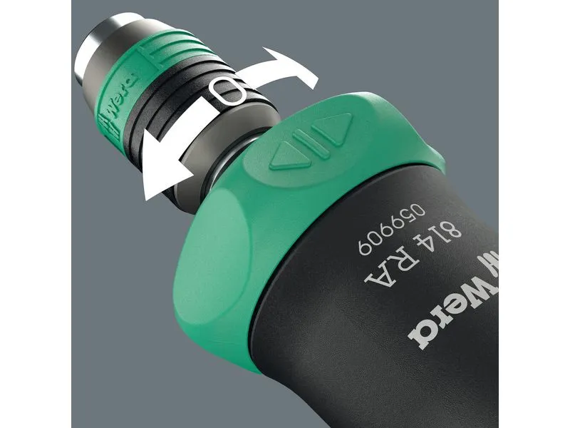 Wera Ratschen-Set Kraftform Kompakt Pistol RA-R 1, 7-teilig Wera Ratschen-Set Kraftform Kompakt Pistol RA-R 1, 7-teilig