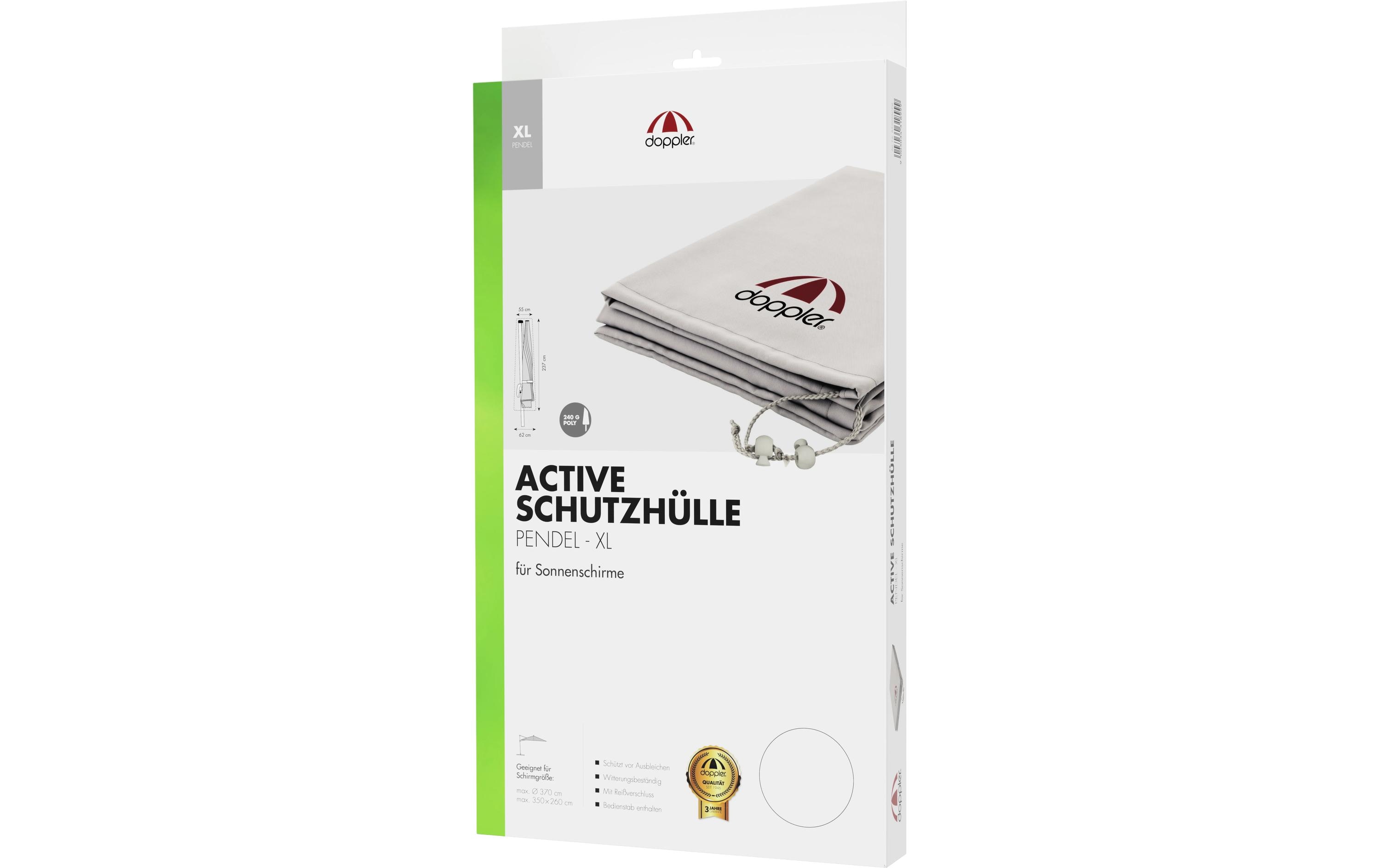 Doppler Schutzhülle bis 370 und 350 x 260 cm Doppler Schutzhülle bis 370 und 350 x 260 cm