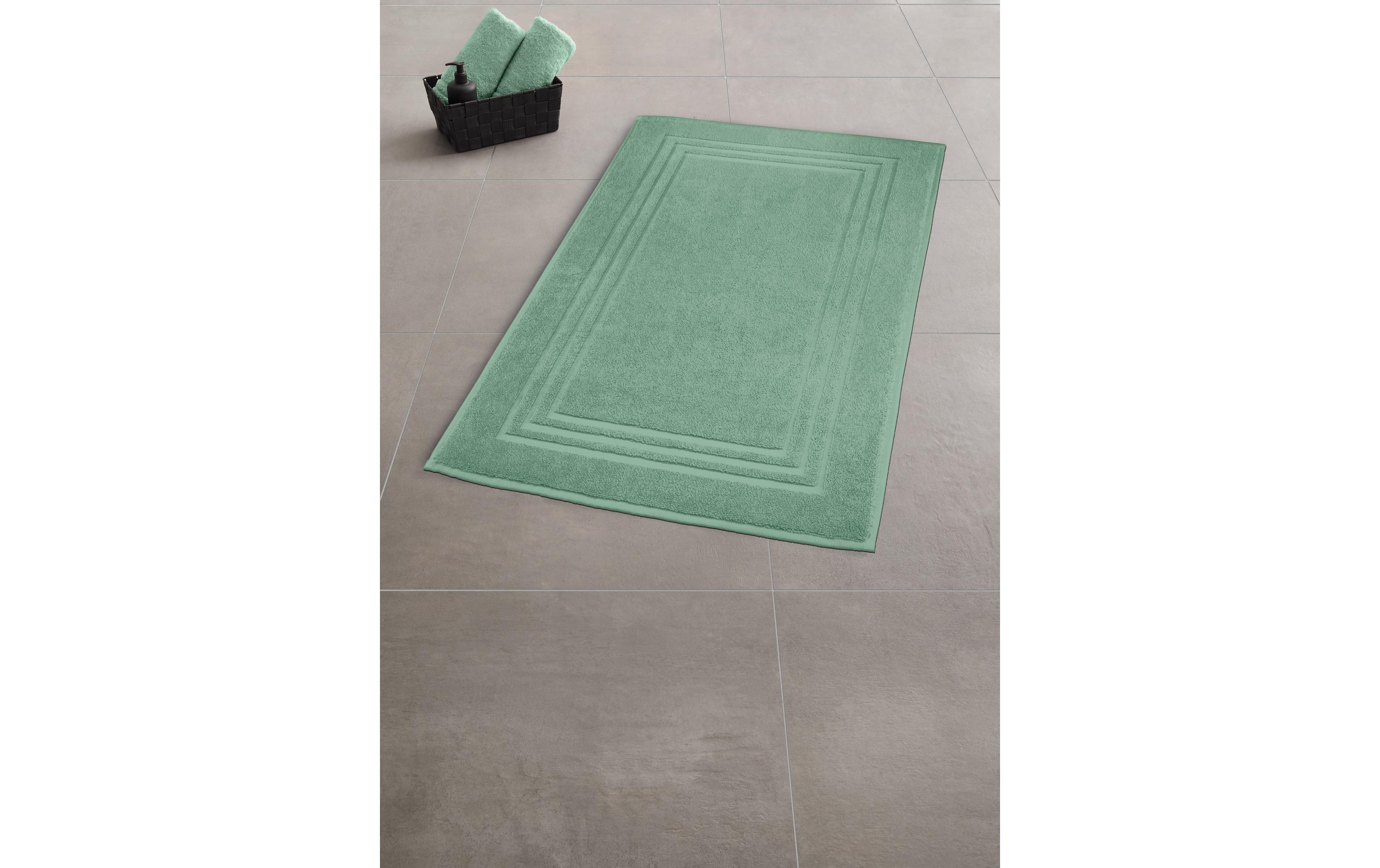 Kleine Wolke Badteppich Lodge 50 x 80 cm, Türkis