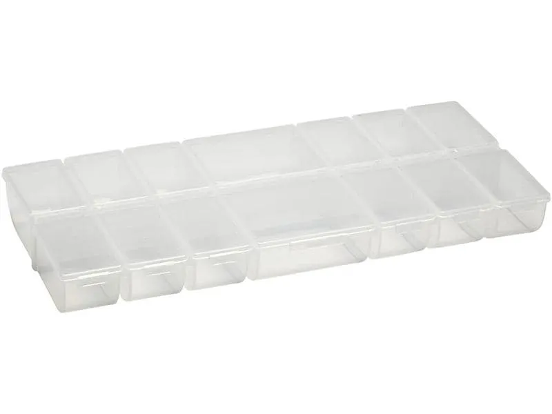 Creativ Company Aufbewahrungsbox 24 x 11 cm, Transparent