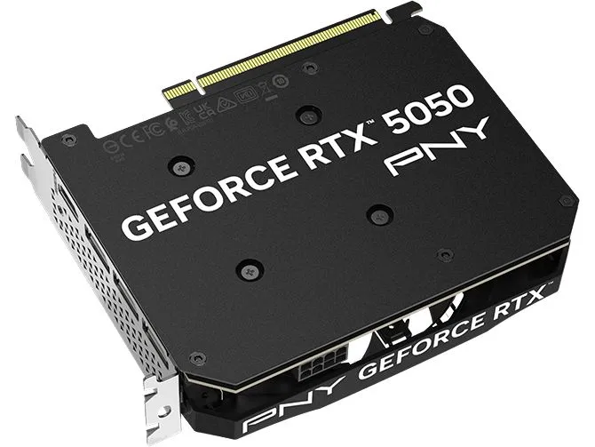 PNY GeForce RTX 5050 8 GB GDDR6 Single Fan DLSS 4