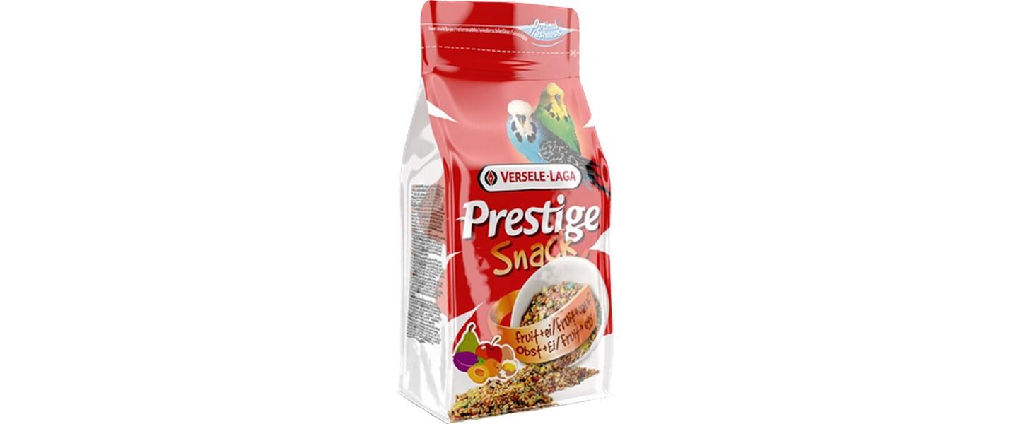 Versele Laga Ziervogelfutter Prestige Snack Frucht & Ei 125 g Versele Laga Ziervogelfutter Prestige Snack Frucht & Ei 125 g