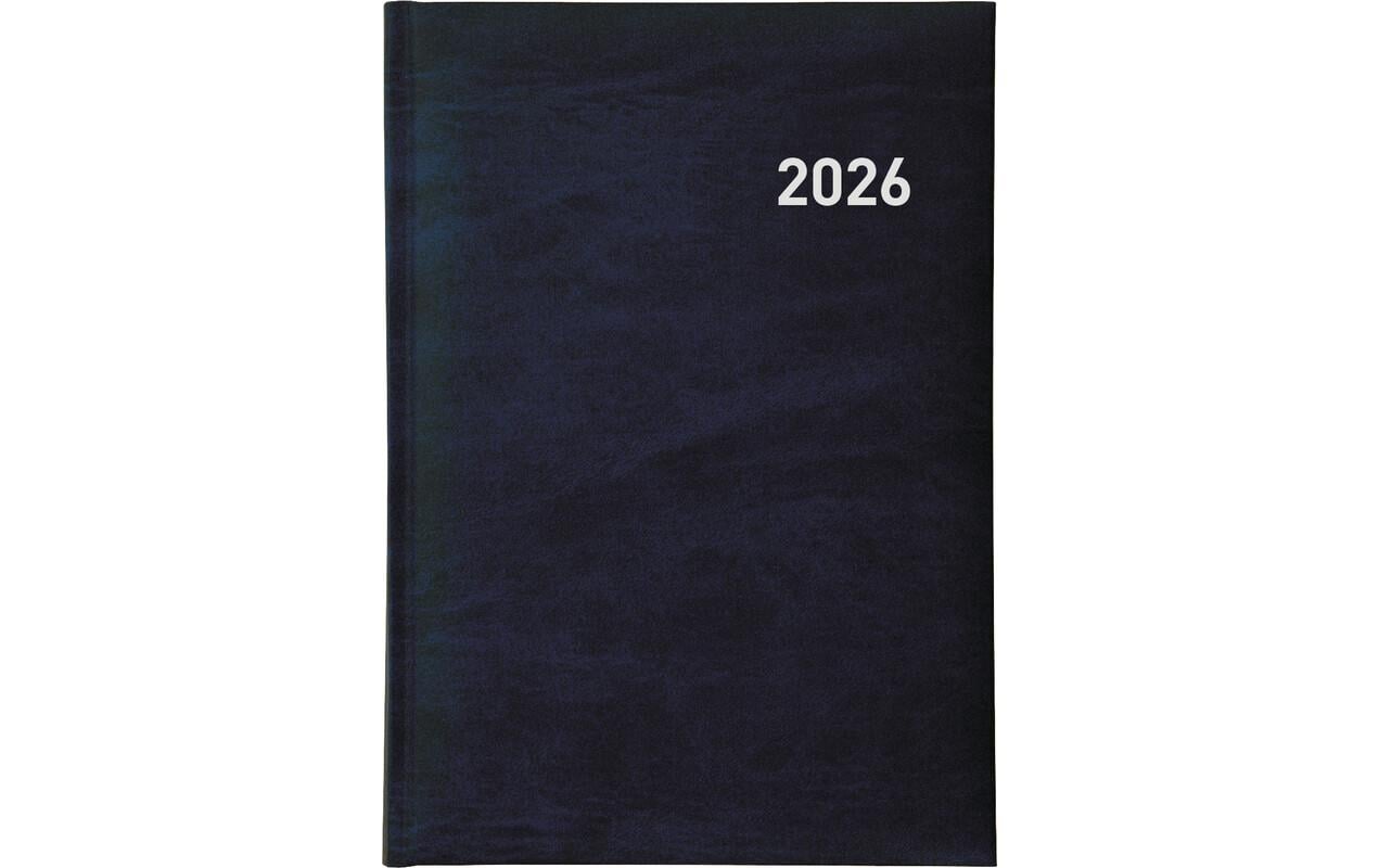 Biella Geschäftsagenda Executive Dunkelblau, 14.5 x 20.5 cm