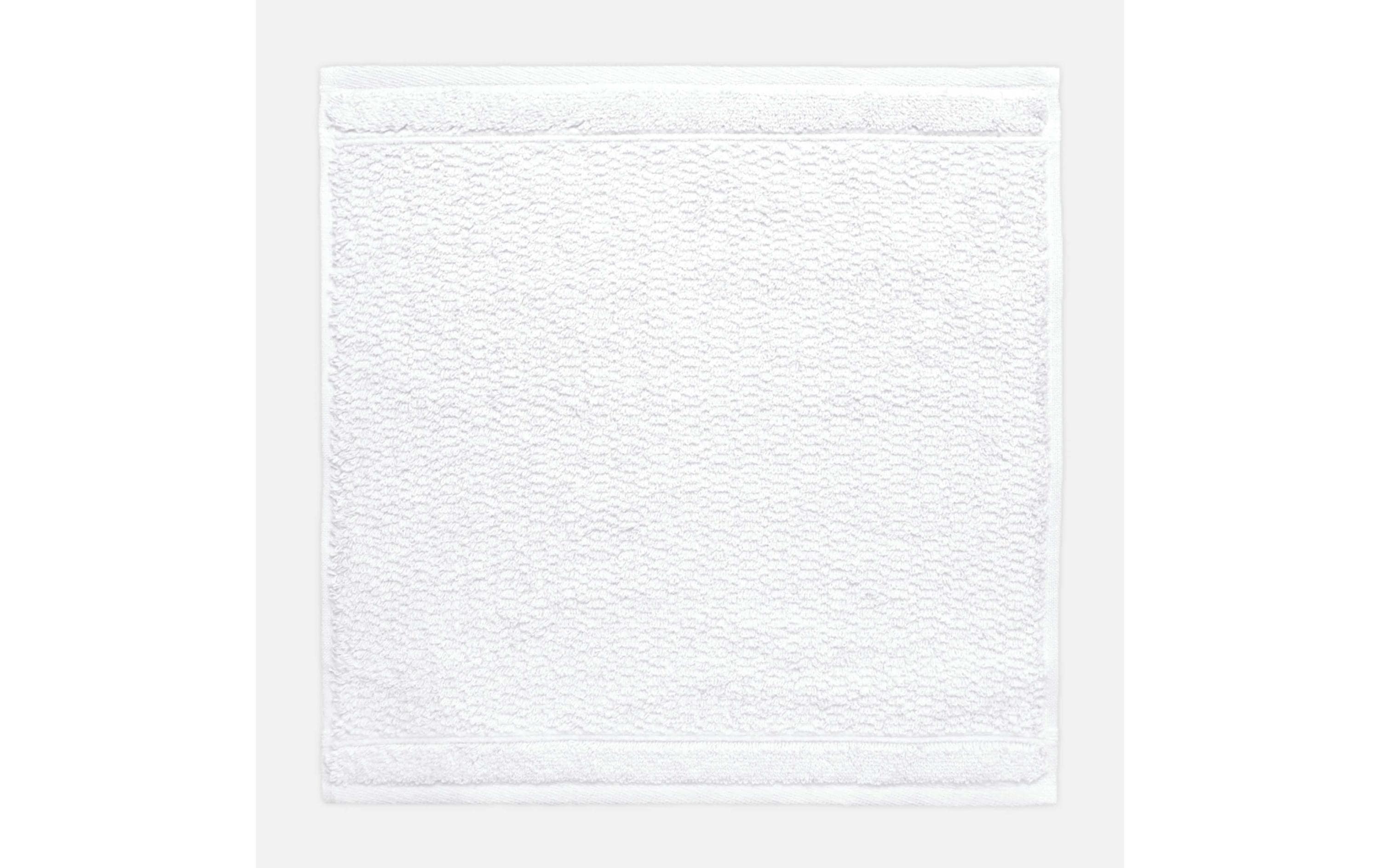 Frottana Waschlappen Pearl 30 x 30 cm, Weiss