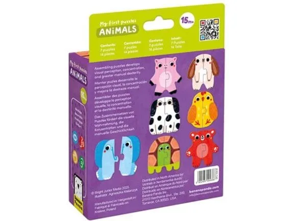 Banana Panda Puzzle My First Animals aus Karton Banana Panda Puzzle My First Animals aus Karton