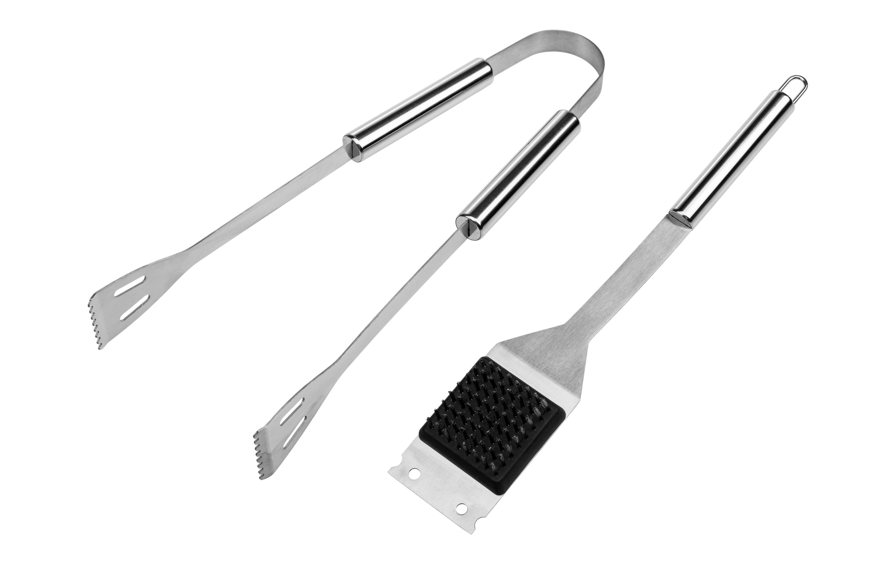 KOOR Grillzange und Drahtbürste