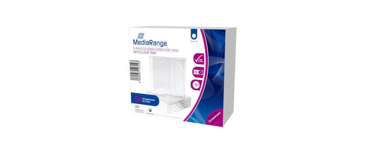 MediaRange Hülle CD / DVD Retail Pack MediaRange Hülle CD / DVD Retail Pack