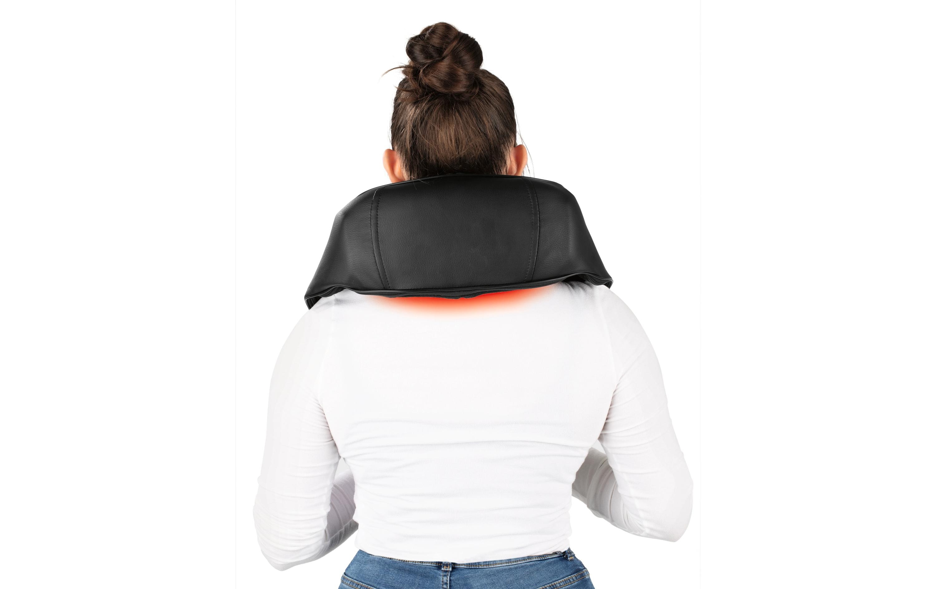 VITALmaxx Nacken-Massagekissen 12 V, Schwarz