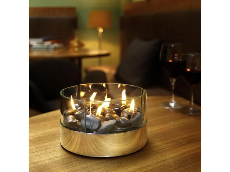 Philippi Tischfeuer Burn Ø 20 cm, Glas Philippi Tischfeuer Burn Ø 20 cm, Glas
