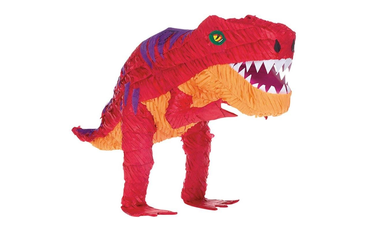Amscan Pinata Dinosaurier, Orange/Rot