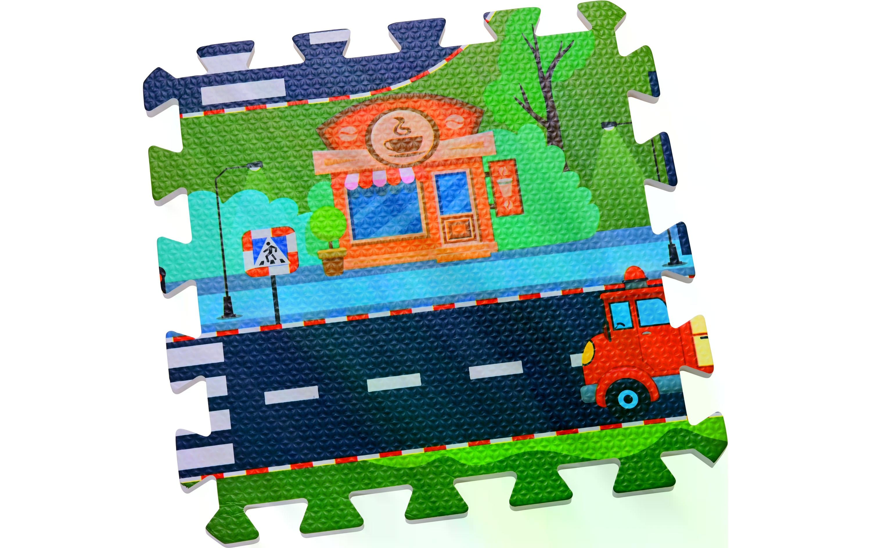 Knorrtoys Puzzlematte Strasse 12-teilig