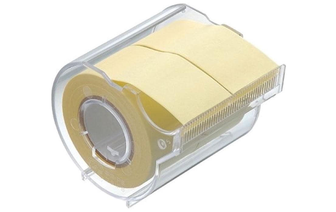 NT Cutter Notizzettel-Dispenser Yamato 2.5 cm Gelb, 2 Rollen NT Cutter Notizzettel-Dispenser Yamato 2.5 cm Gelb, 2 Rollen