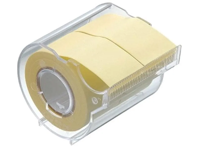 NT Cutter Notizzettel-Dispenser Yamato 2.5 cm Gelb, 2 Rollen NT Cutter Notizzettel-Dispenser Yamato 2.5 cm Gelb, 2 Rollen