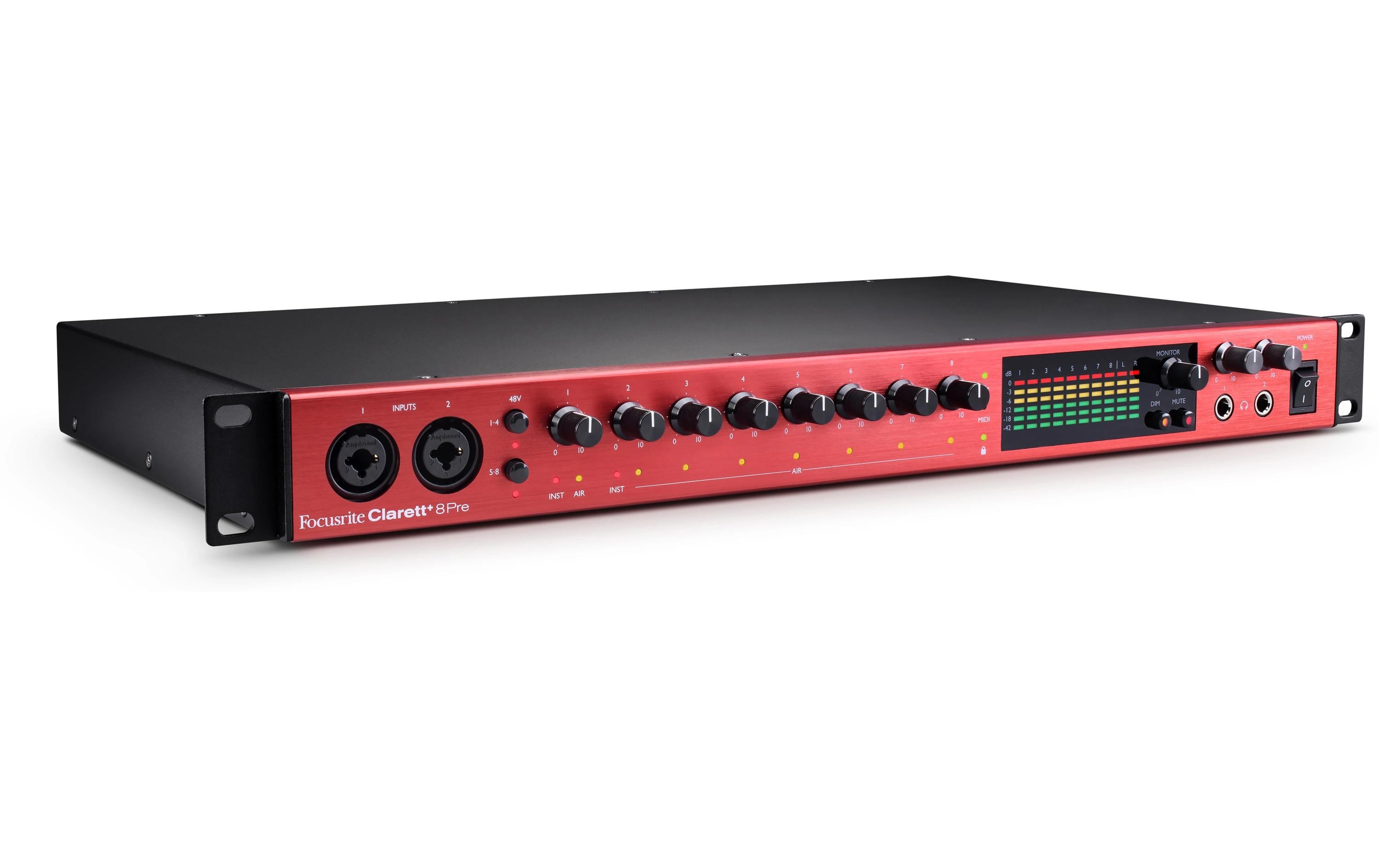 Focusrite Audio Interface Clarett+ 8Pre