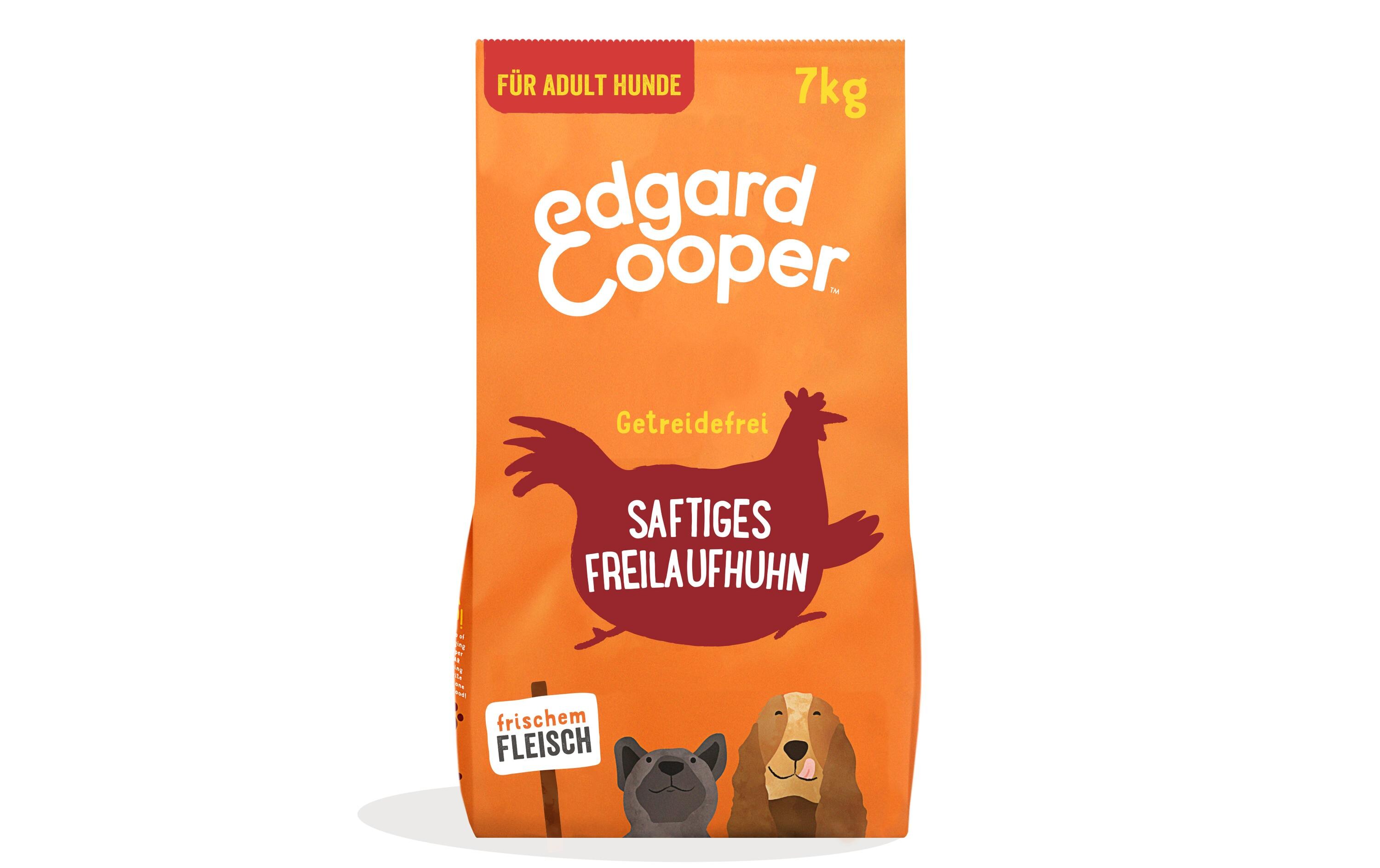 Edgard & Cooper Trockenfutter Adult Huhn mit Mango, 7 kg