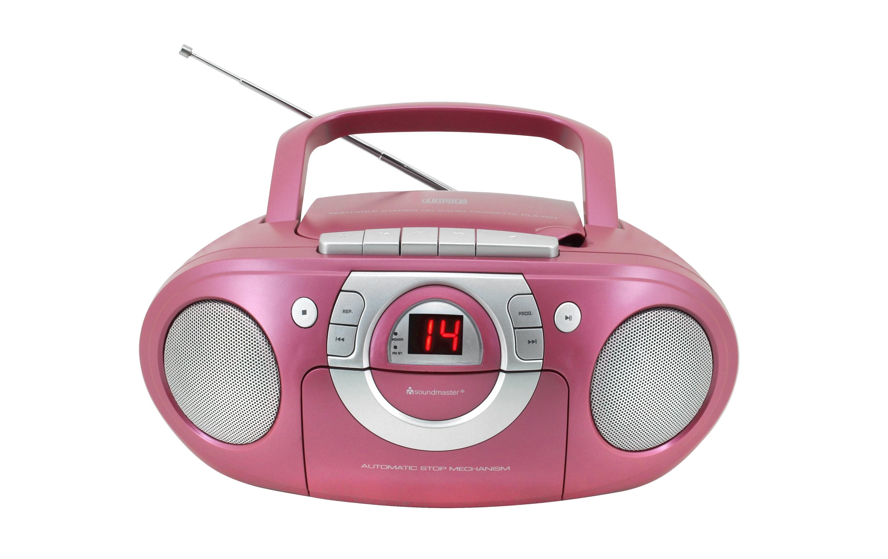 soundmaster Radio/CD-Player SCD5100PI Pink