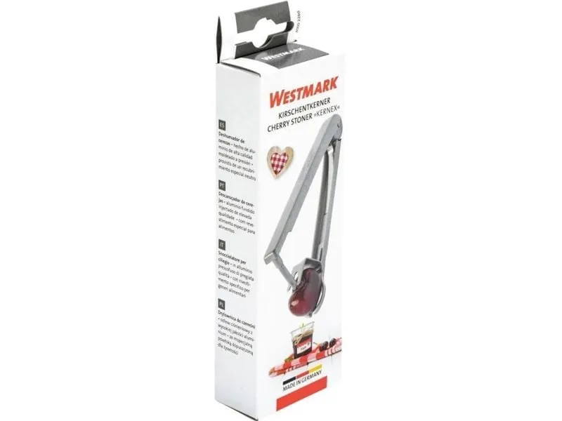 Westmark Kirschentkerner Kernex, 14 x 4x2.5 cm Silber Westmark Kirschentkerner Kernex, 14 x 4x2.5 cm Silber