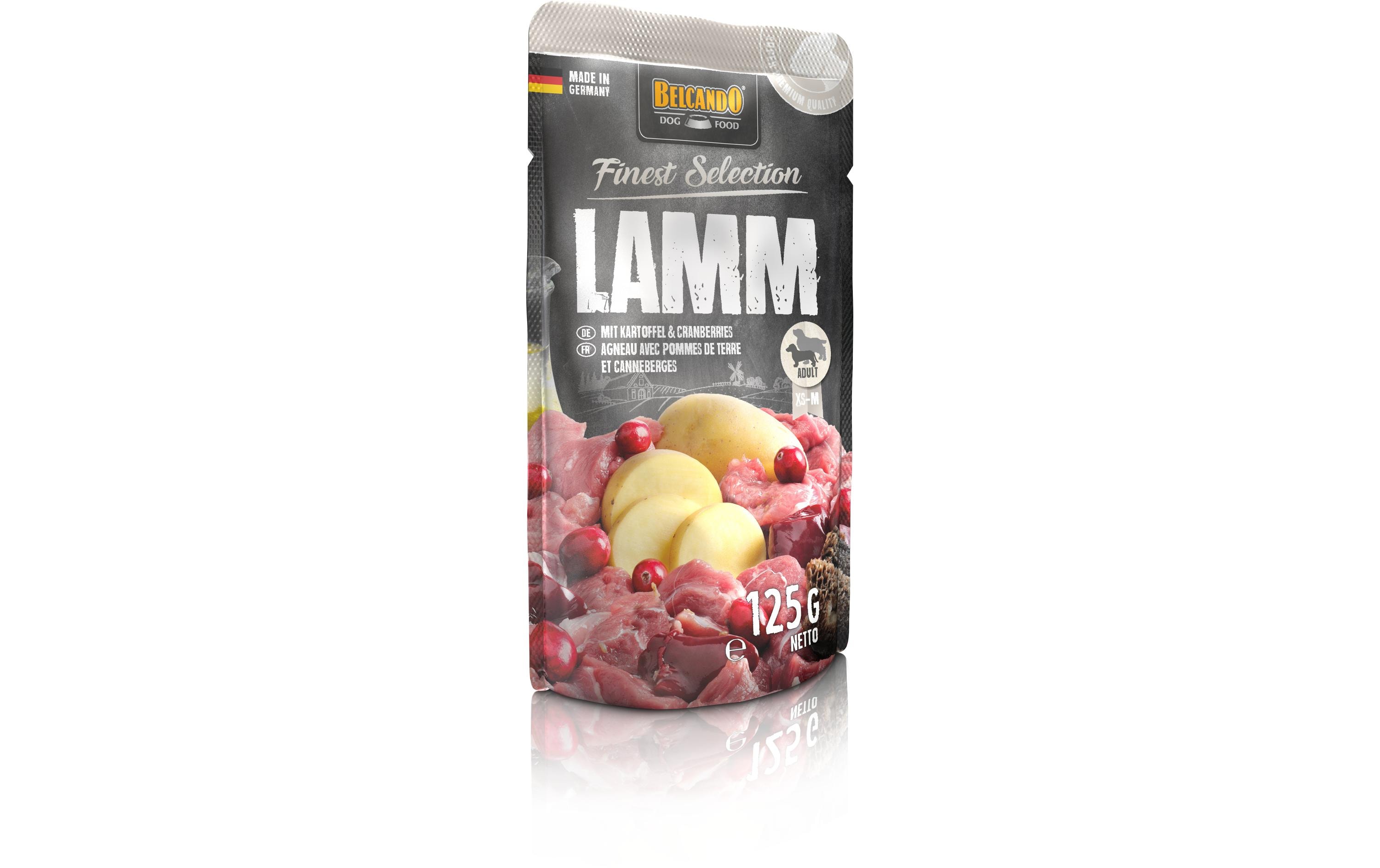 Belcando Nassfutter Finest Selection Lamm, 125g