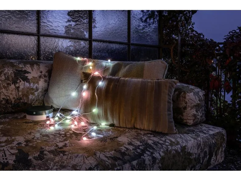 STT Lichterkette Solar Motion Light Multi 500 cm, Grün
