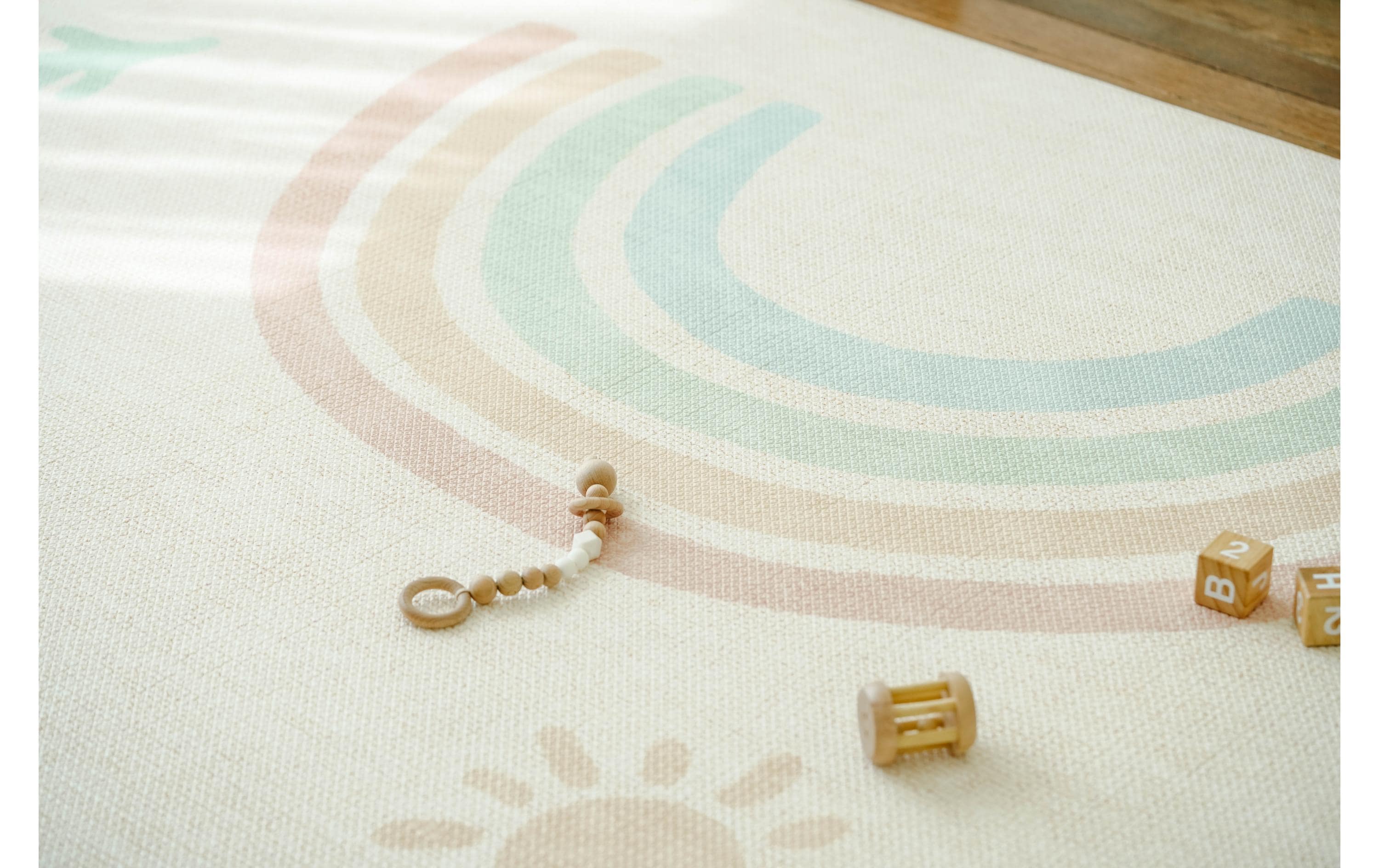 Dwinguler Spielmatte Rainbow & Nordic 230 x 140 cm Dwinguler Spielmatte Rainbow & Nordic 230 x 140 cm