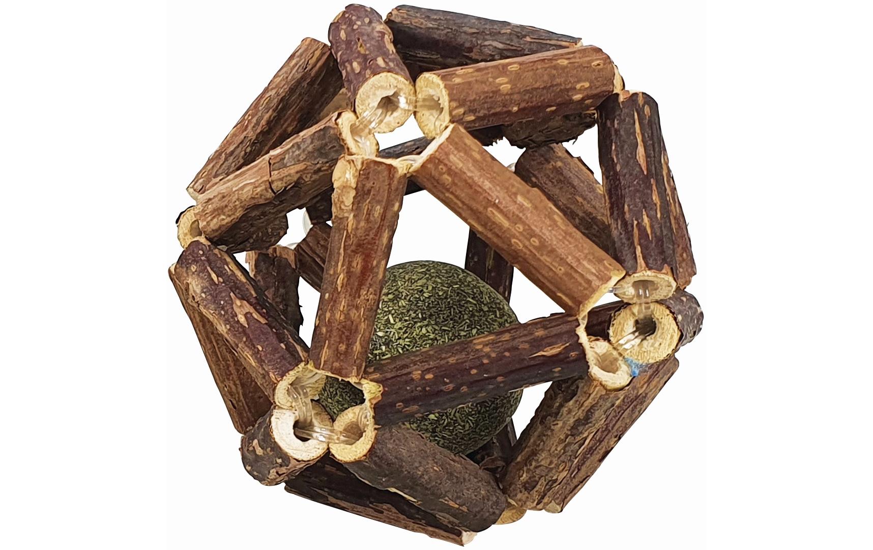 Nobby Katzen-Spielrolle Matatabi-Catnip Ball, Ø 8 cm Nobby Katzen-Spielrolle Matatabi-Catnip Ball, Ø 8 cm